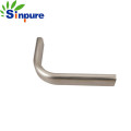 Sinpure Customized High Strength Oval Aluminium Tube/Pipe with Flat Mouth